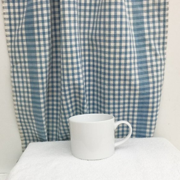 CRATE & BARREL Coffee Mug White Porcelain - Picture 3 of 5